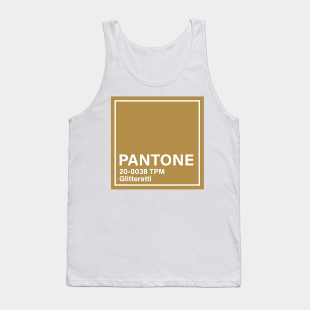 pantone 20-0038 TPM Glitteratti Tank Top by princessmi-com